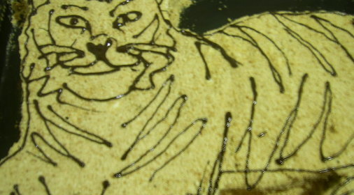 торт Тигр или оформление Рыжика