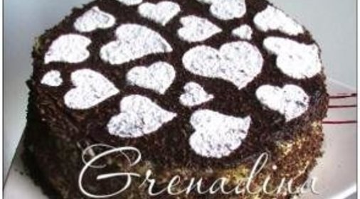 Персиковый торт с лимонно-апельсиновым кремом