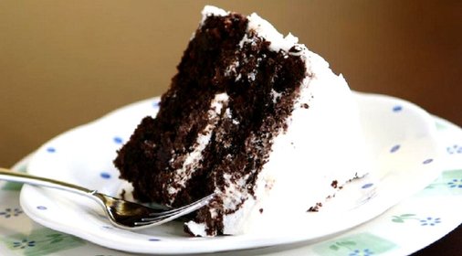 Шоколадный торт со сливочным кремом