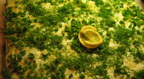 СЛОЕНЫЙ СОЛЕНЫЙ ТОРТ С ТУНЦОМ