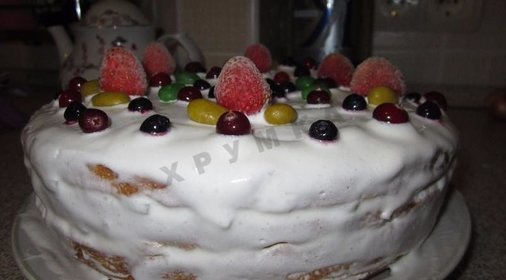 Быстрый тортик из мультиварки