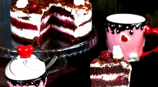 Вишневый торт