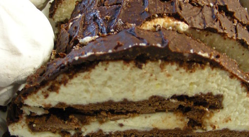 Сметанно-творожный торт (вариант без выпечки!)