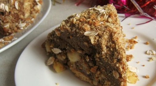 Овсяный торт для новогодней Лошади