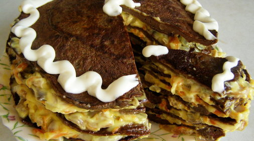 ПЕЧЁНОЧНЫЙ ТОРТИК