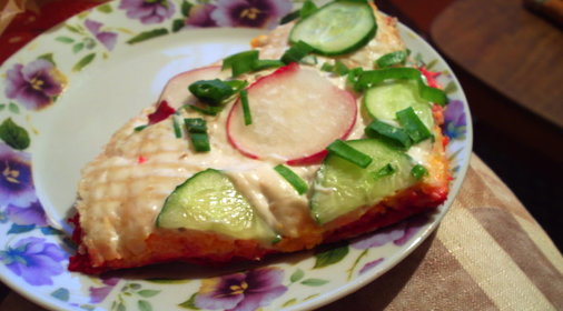 Вафельный торт Праздничный (вариант)