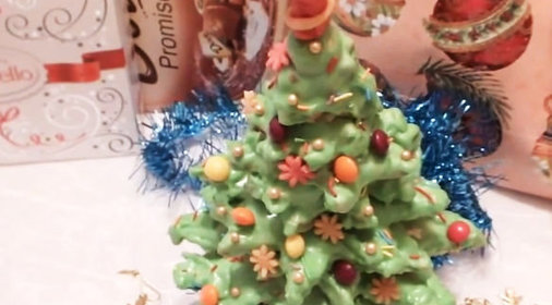 Торт Новогодняя елочка