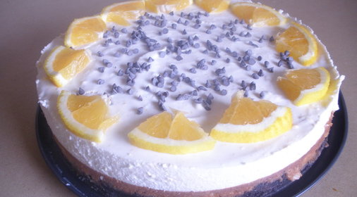 Торт - мусс Апельсиновый аромат