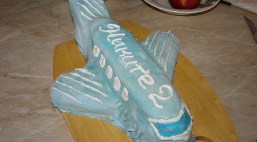 Торт Самолет (не для оценки)