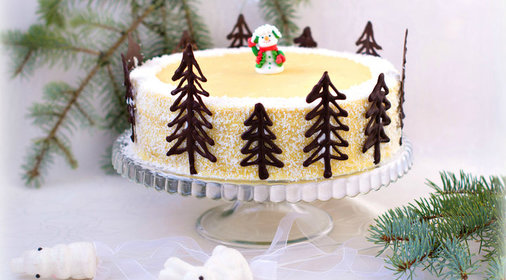 Торт «Нежный Наполеон»