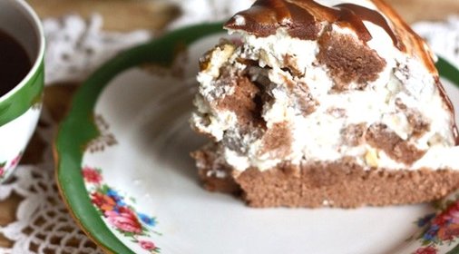 Торт Панчо с ананасами