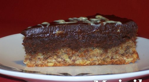 Торт Шоколадный крем на ореховой основе(без муки)