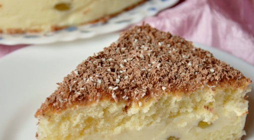 Торт с апельсиновым муссом