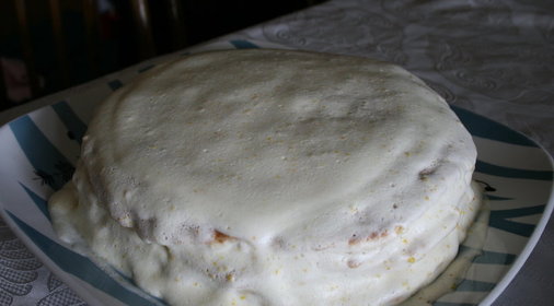 Торт на сковороде