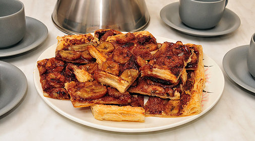 Банановый пирог