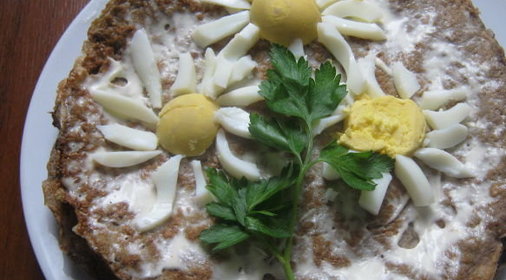 Печеночный торт «Нежность»