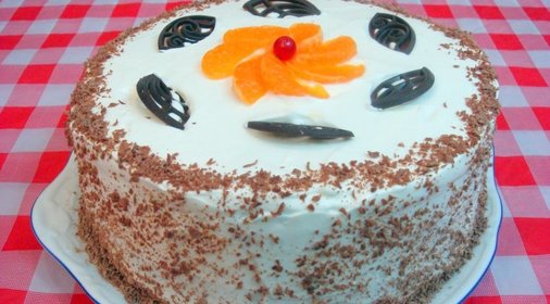 Торт апельсиновый в мультиварке