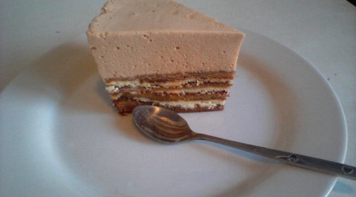 Торт МЕДОВЫЙ с КОФЕЙНЫМ суфле