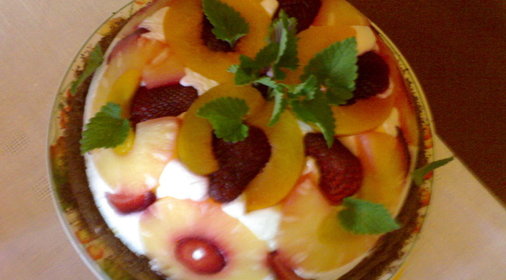 торт Фруктовая горка