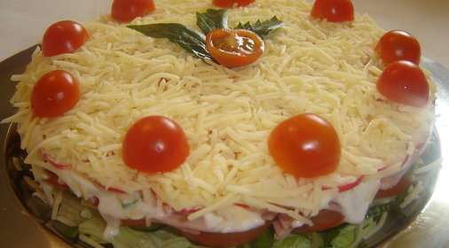 Салат-торт