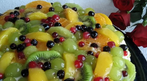 торт Фруктово-ореховый