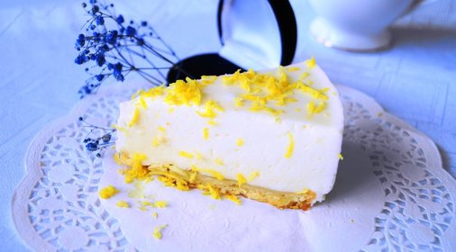 Лимонный торт-суфле Полночь в Париже