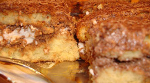 Торт с безе