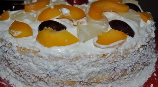 Фруктовый тортик