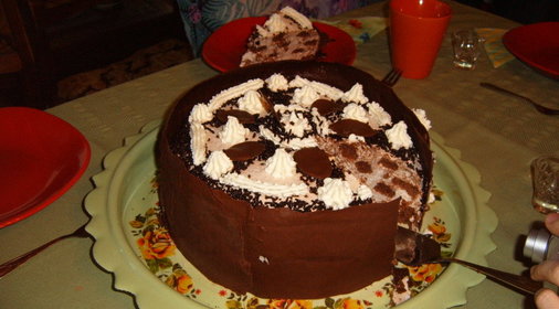 Шикарный праздничный торт