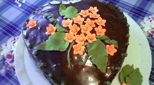 Шоколадный крем (глазурь) для тортов, пирожных