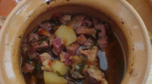 Блинный торт И снова яблоко