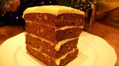 Морковный торт для всех Татьян KOOLINARa (исполняется мужем)