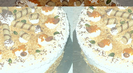 Торт Новогодний Бейлис с грильяжем :)