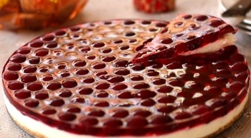 Вишневый торт без выпечки