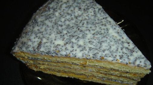 Торт сметанный