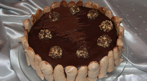 Торт Вишневый трюфель