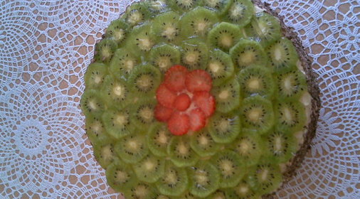 Торт бисквитный Киви