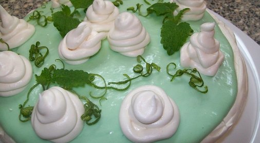 ТОРТ-мороженое с белым шоколадом. Презент для хорошего друга Ринули /шуш/