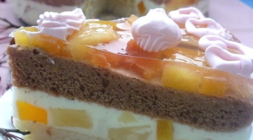 Торт на заварном креме