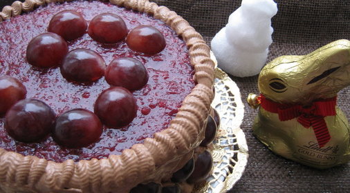Тортик с виноградом (torte with grapes)
