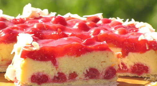 Творожный торт с Вишней(дуэль)