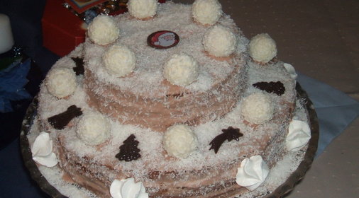 торт Зимушка