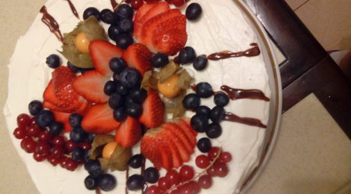 Творожный торт-суфле