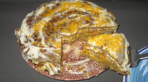 Печеночный торт