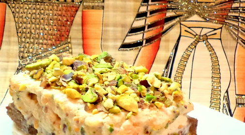 Торт -мороженое Фараон с Мистраль!