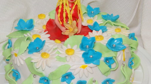 Торт Принцеска на поляне, медовик