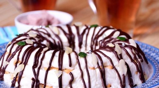 Торт из крекера и сметаны