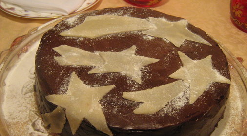 Торт РОЖДЕСТВЕНСКИЕ ЗВЁЗДЫ - загадываем желания!)))