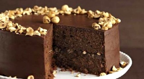 Шоколадный торт с орехами для мультиварки