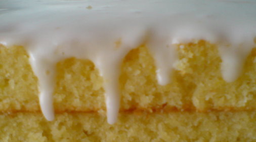Быстрый лимонный тортик